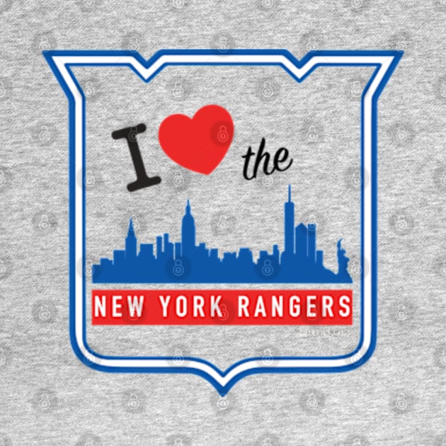 I Love the Rangers!! by DizzySpells Designs